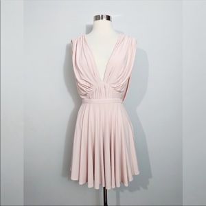 House of CB London Pale Pink Greek Goddess Dress